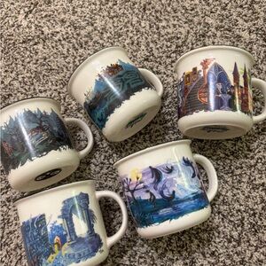 Owlcrate Cara Kozik Harry Potter Mugs